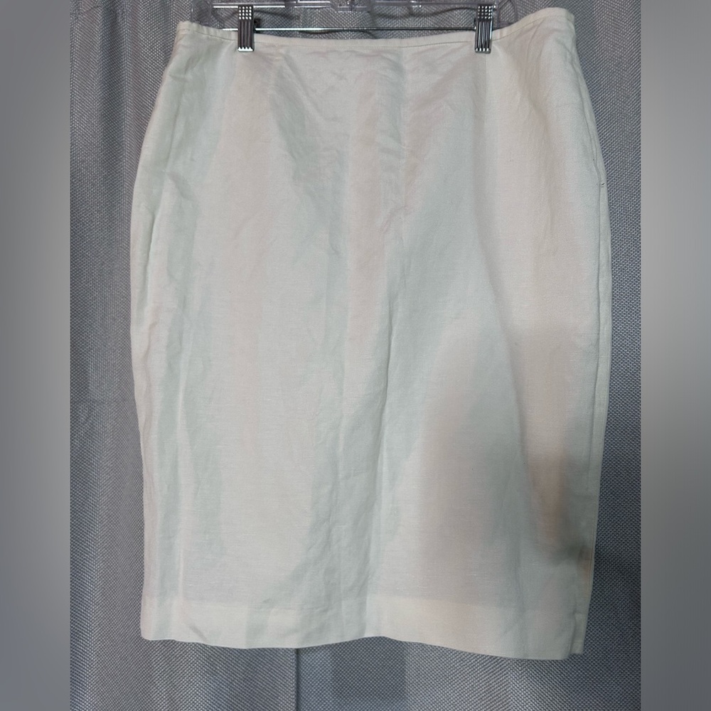 Calvin Klein linen blend skirt